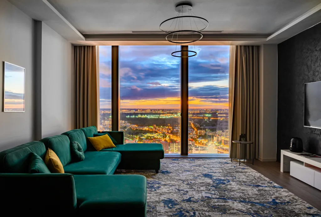 Квартира 3-комнатный апартамент 50 этаж Масква Сити — аренда посуточно в Москва