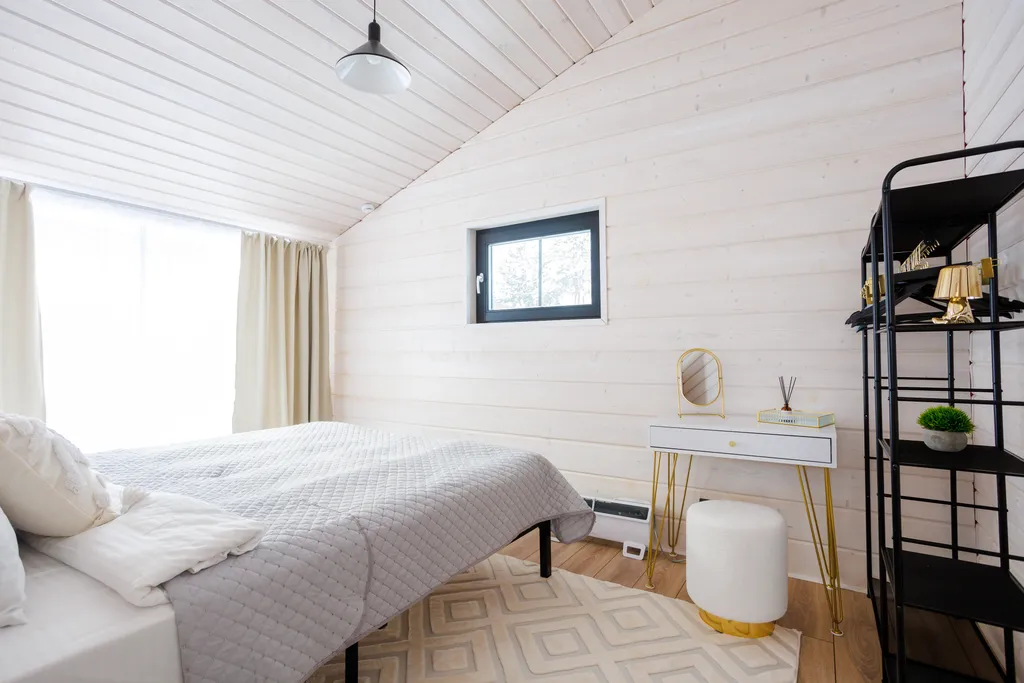 Уютный дом для отдыха на природе с просторной сауной