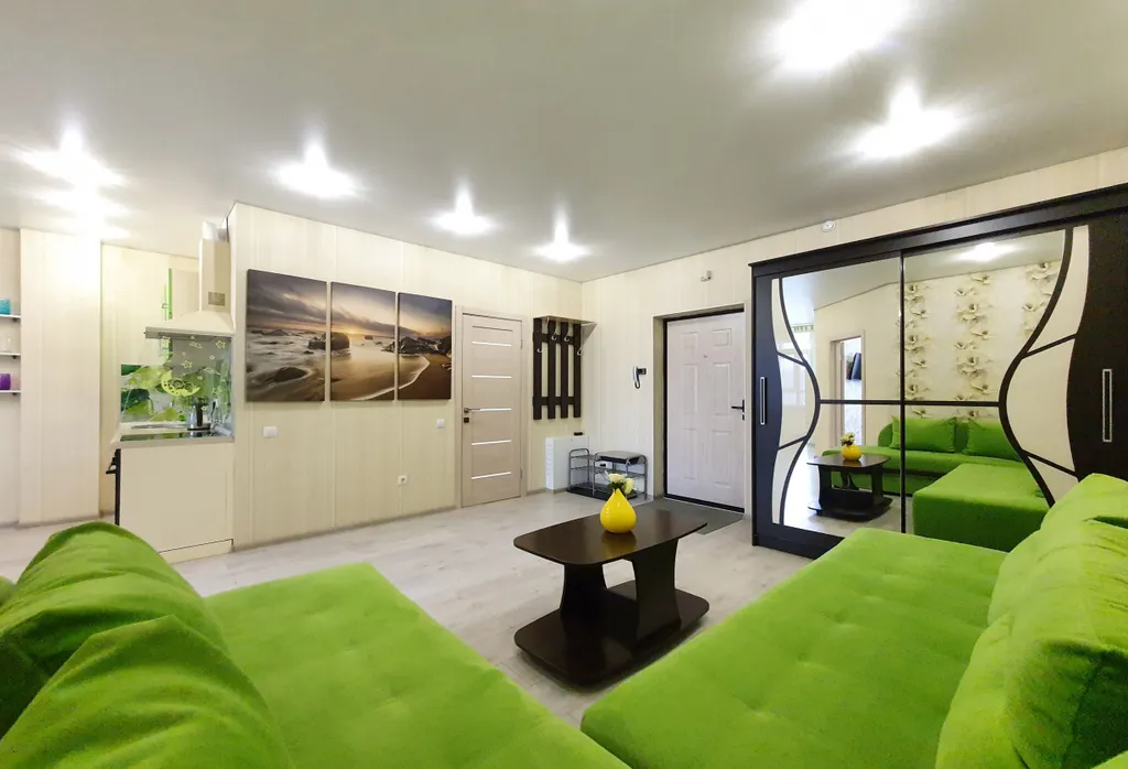 Уютная, новая квартира в пяти минутах от центра города