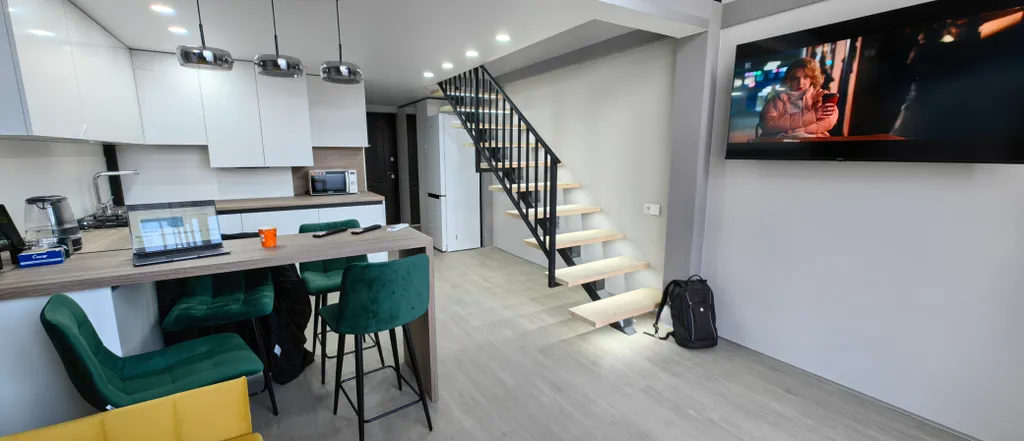 Двухэтажная квартира с видом на горы и курорт, Эсто-Садок