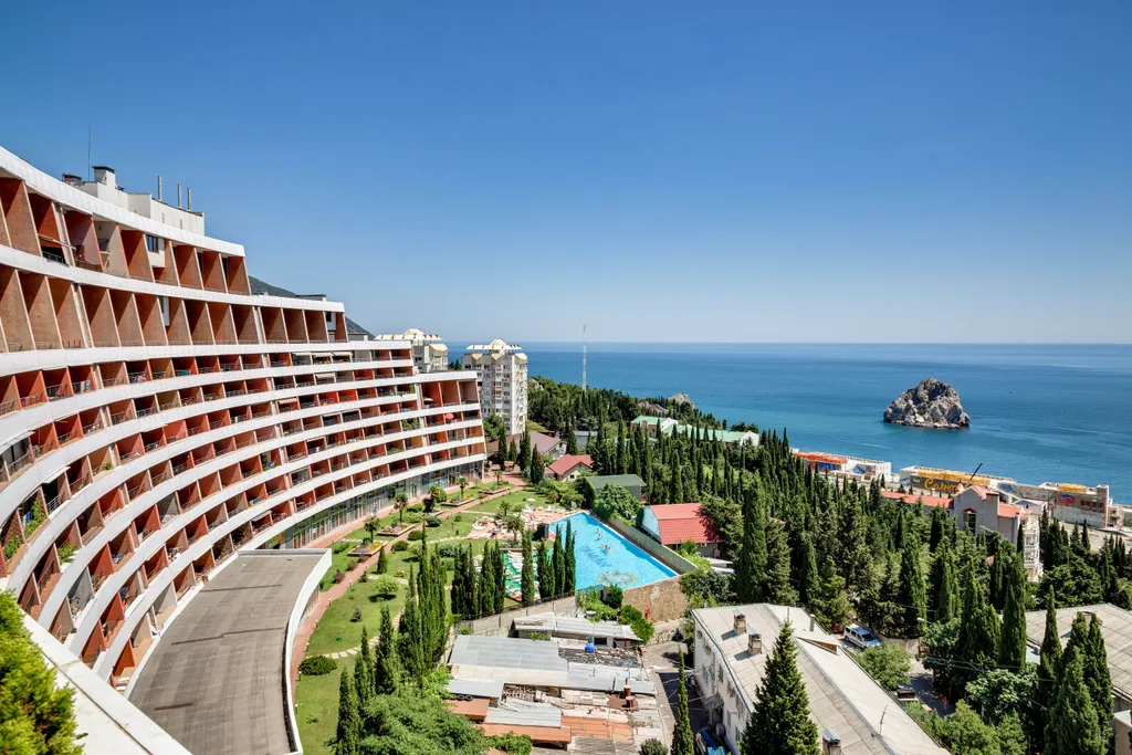 Одна спальня и гостиная, вид на море