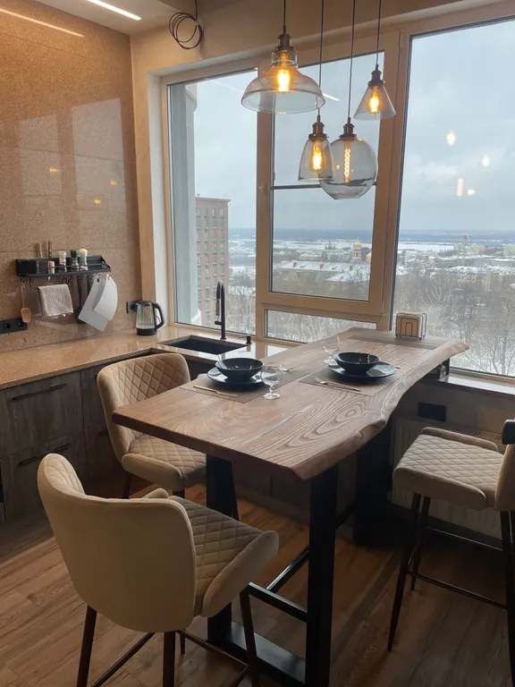 Квартира в центре с видом на город