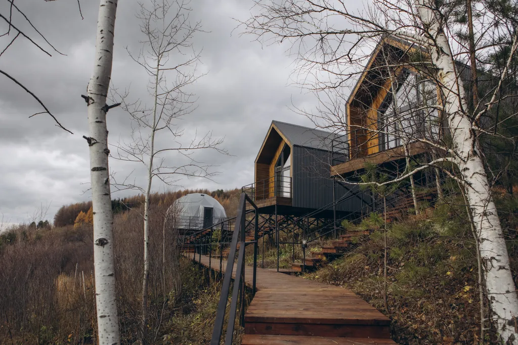 Коттедж Новый барнхаус на горе - 11 гор Алтая (Белокуриха) — аренда посуточно в Белокуриха