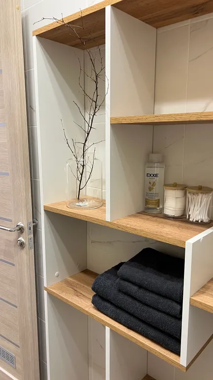 Стильные однокомнатные апартаменты в тихом районе