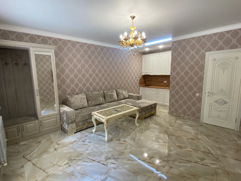 Квартира у моря для семейного отдыха с бассейном террасой и мангальной — аренда посуточно в Избербаш