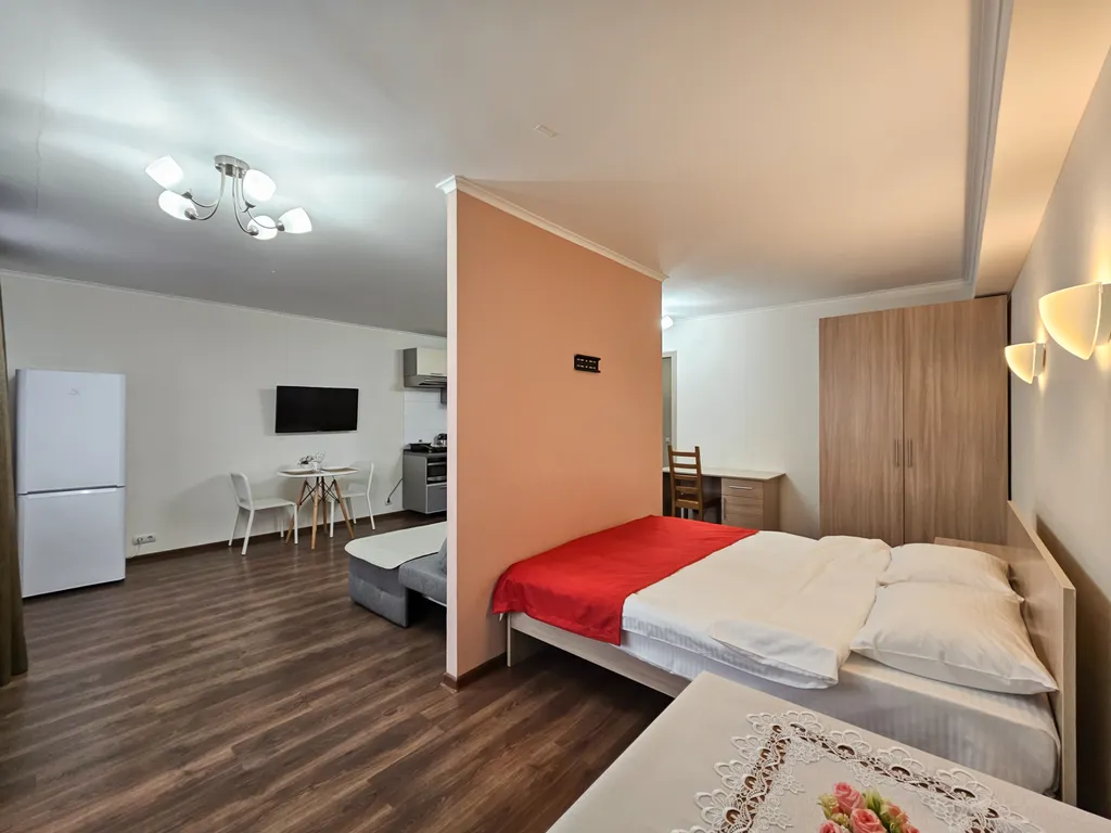 Просторная уютная студия в центре города