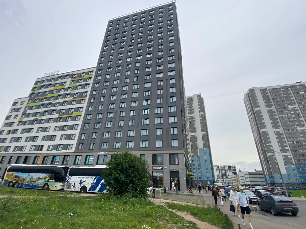 Квартира Квартира Студия в апарт-отеле рядом с метро — Санкт-Петербург