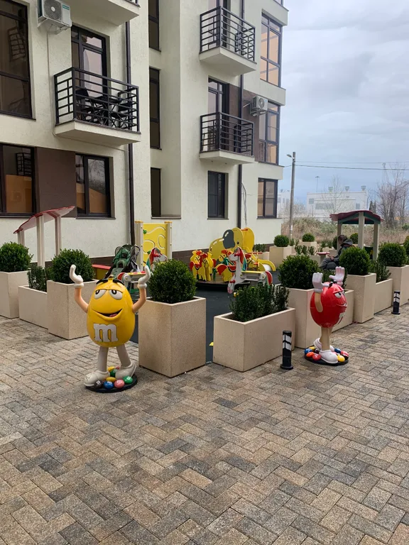 Квартира Квартира Стильная евротрешка в ЖК Соренто Парк с видом на море и горы — Сириус