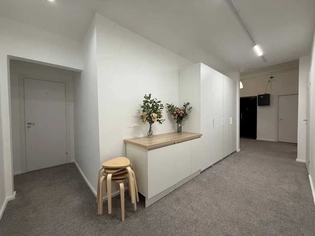 Просторная комната в скандинавском стиле у метро Парк Культуры