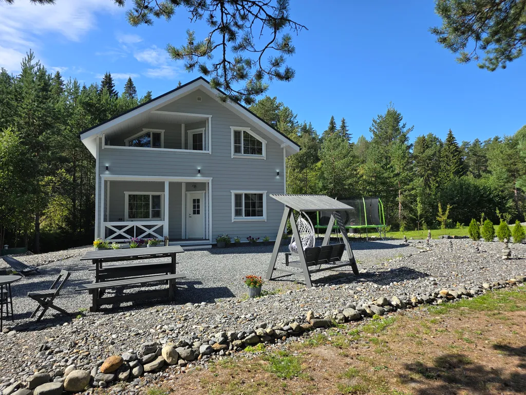 Коттедж Двухэтажный дом с жаркой сауной у Ладожского озера — аренда посуточно в Сортавала
