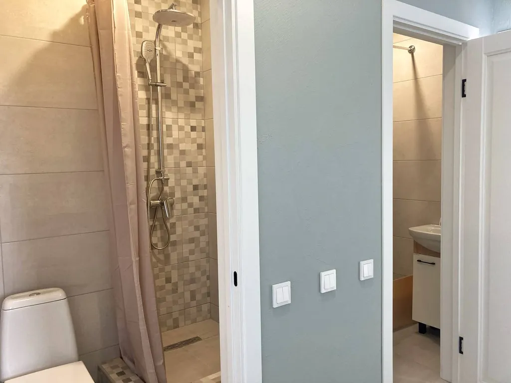 Двухместный номер с раздельными кроватями и шикарным видом на горы