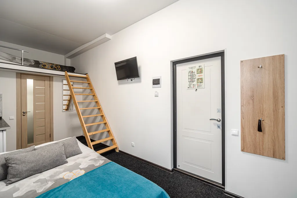 Квартира Квартира Апартамент Нижний Ораниенбаум Двухуровневая студия — Ломоносов