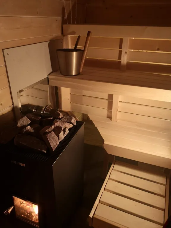 Уютный дом с сауной на дровах рядом с Финским заливом