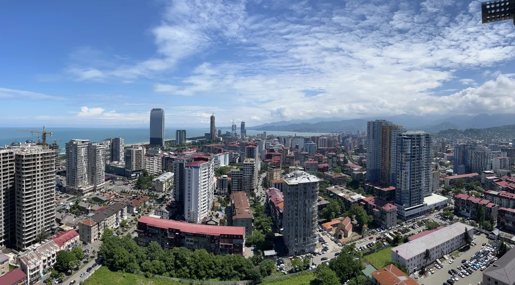 Квартира Апартаменты с шикарными видами и отдельной спальней — Батуми