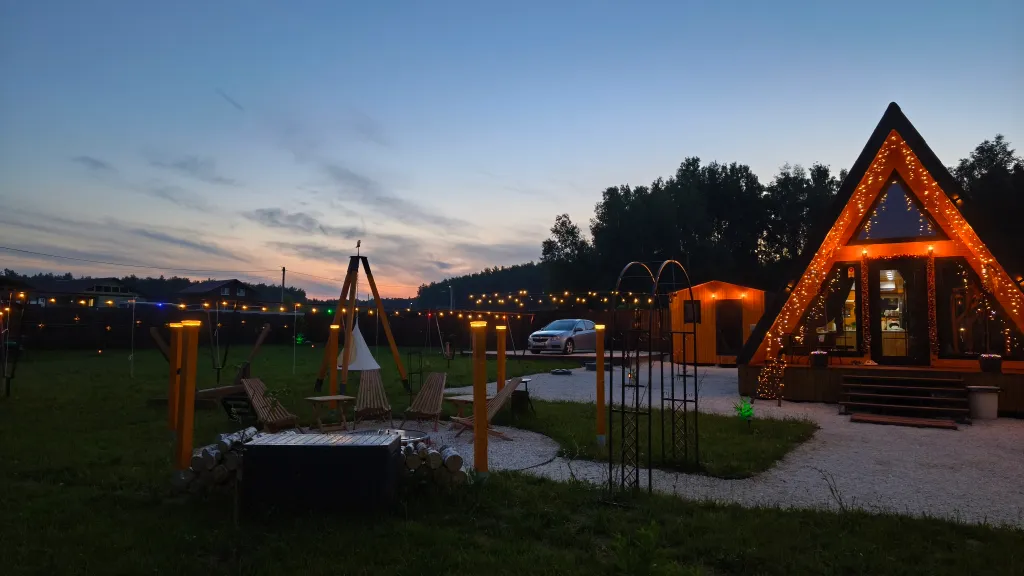 Дом 56m2 — чан, кухня, Wi-Fi