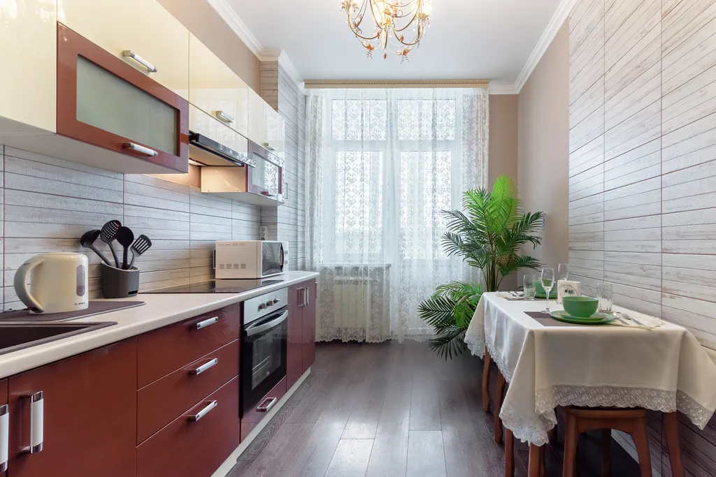 Квартира у парка с видом на город