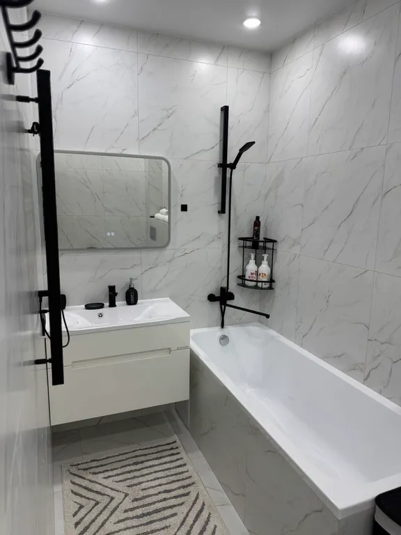 Квартира с дизайнерским ремонтом