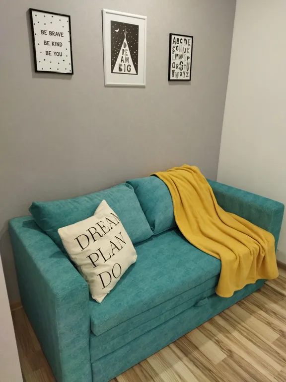 Новые апартаменты в скандинавском стиле с кондиционером