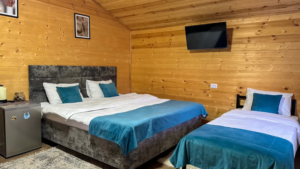 Коттедж Уютный эко-домик с видом на горы — Архыз