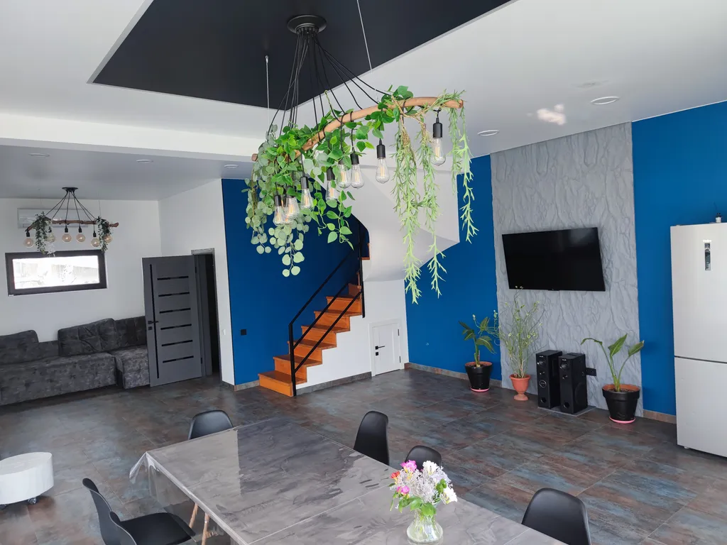 Коттедж Вилла Кокос - частный дом, бассейн с подогревом, баня — Елизаветинская