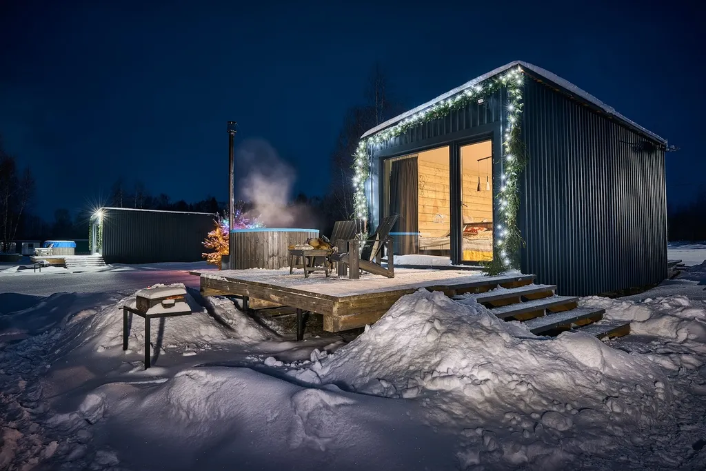 Коттедж Мини-дом с горячей купелью Горе-Море — аренда посуточно в Чкаловск