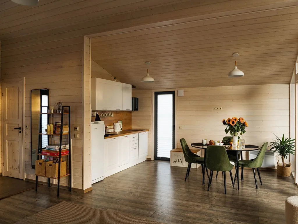 Коттедж Домик на берегу реки Охта — Агалатово