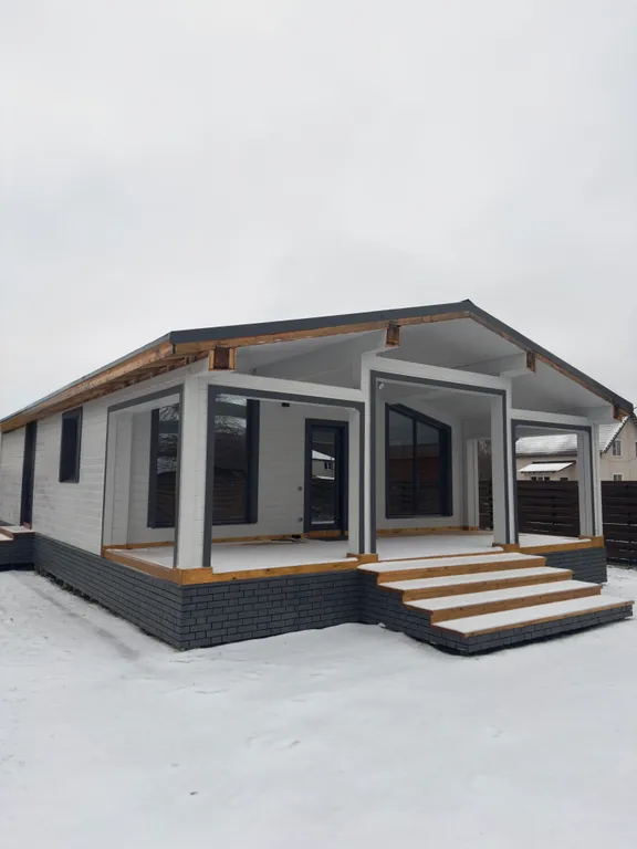 Новый уютный дом с банным чаном