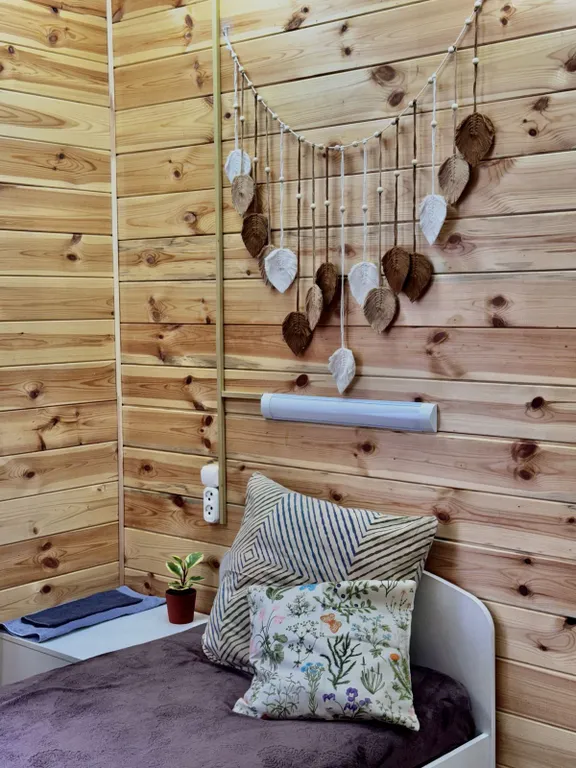 Дизайнерская квартира в деревенском доме в центре города