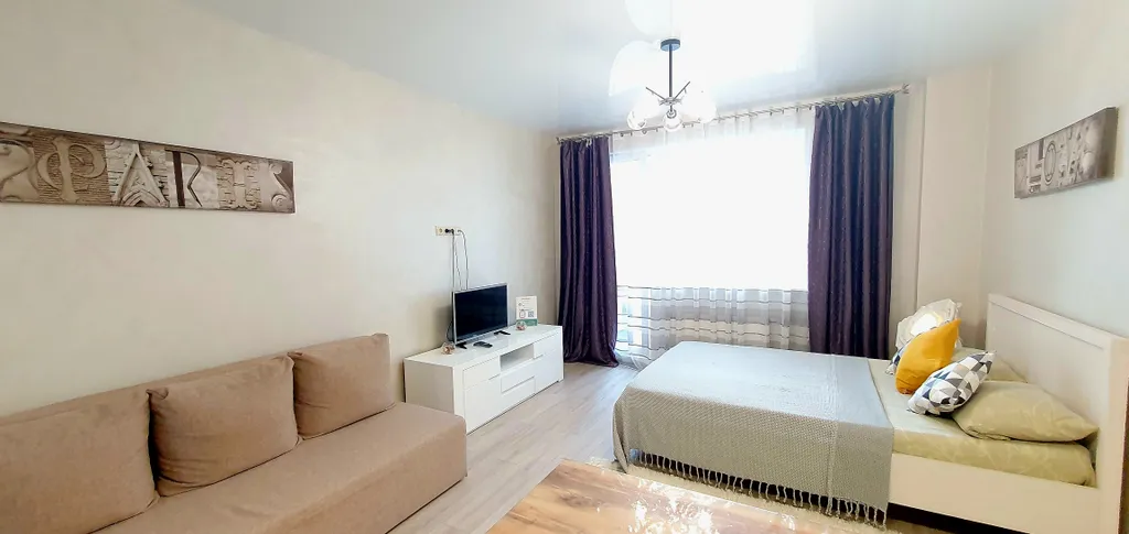 Квартира-студия недалеко от ЖД и ТРЦ Аура