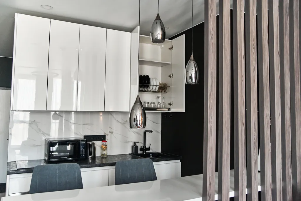 Стильная видовая студия у Волги в ЖК Галактика на 12 этаже