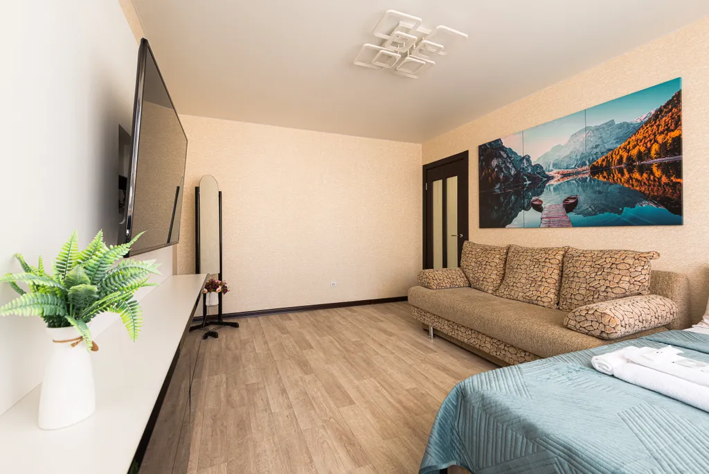 Уютная в центре, 3 тв, кондиционер, гостиничный сервис бесконтактно