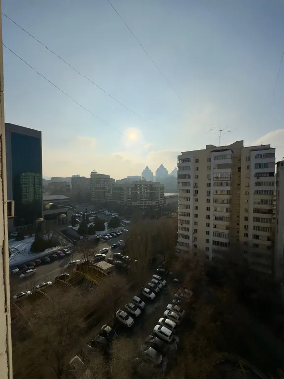 Двухкомнатная квартира напротив достык плаза в самале