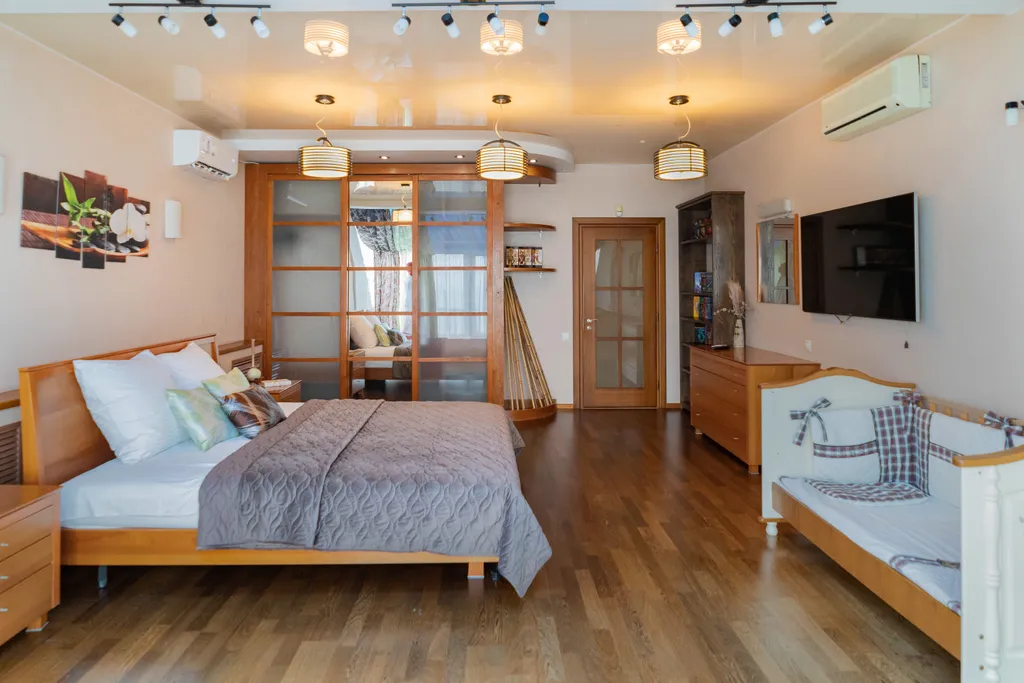 Просторные апартаменты в 10 м от моря с террасой