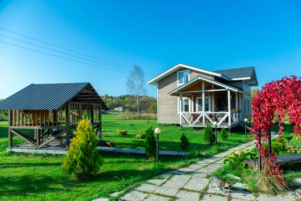 Коттедж Дом у пруда — аренда посуточно в Калязин