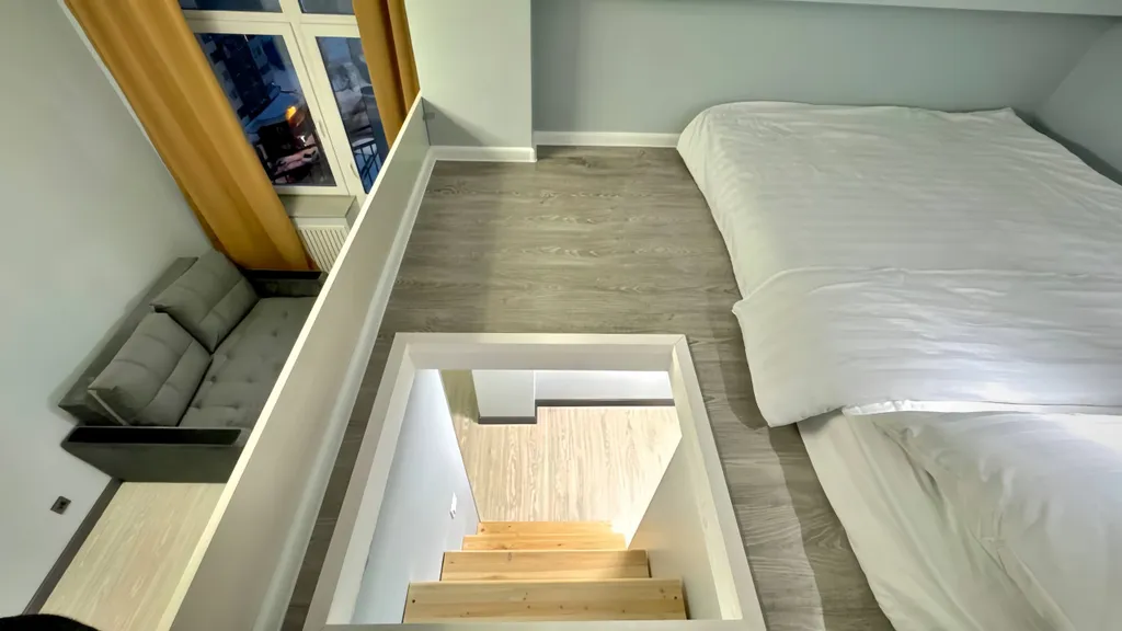 Двухэтажная квартира в центре города