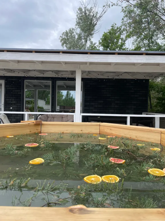 Дом 30m2 — чан, кухня, Wi-Fi