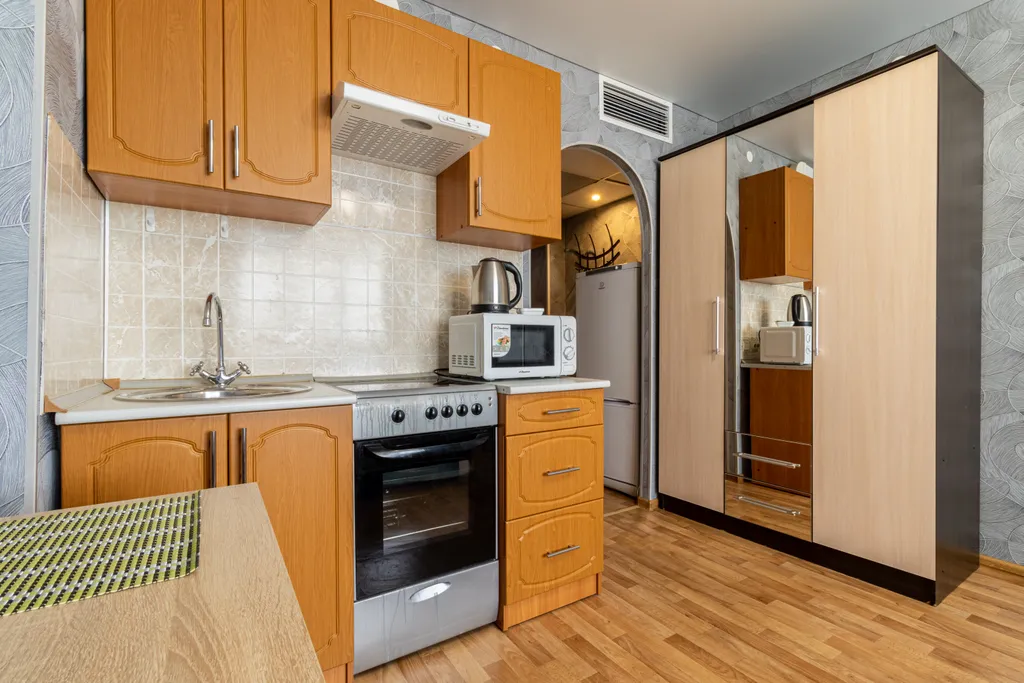 Уютная студия с видом на набережную