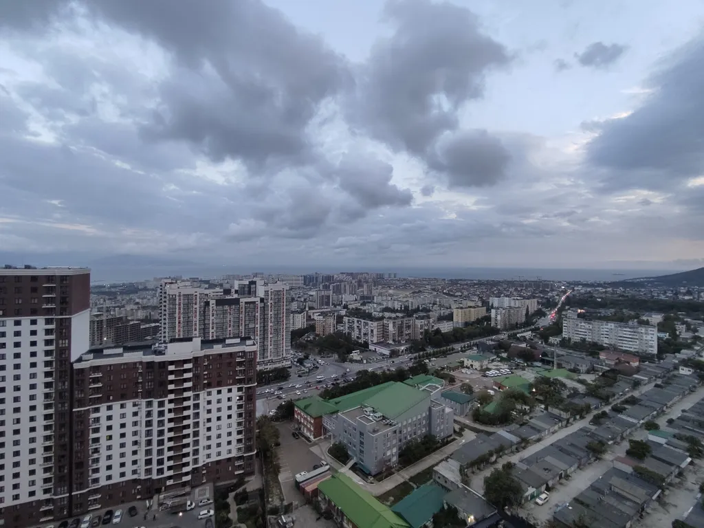 Студия с видом на море