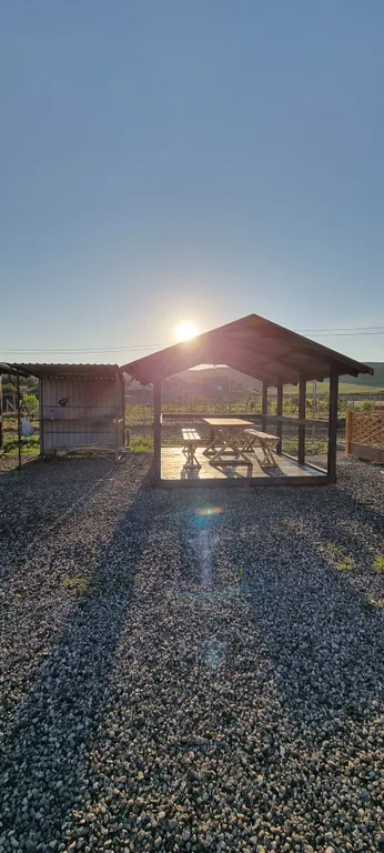 Семейный эко домик из дерева