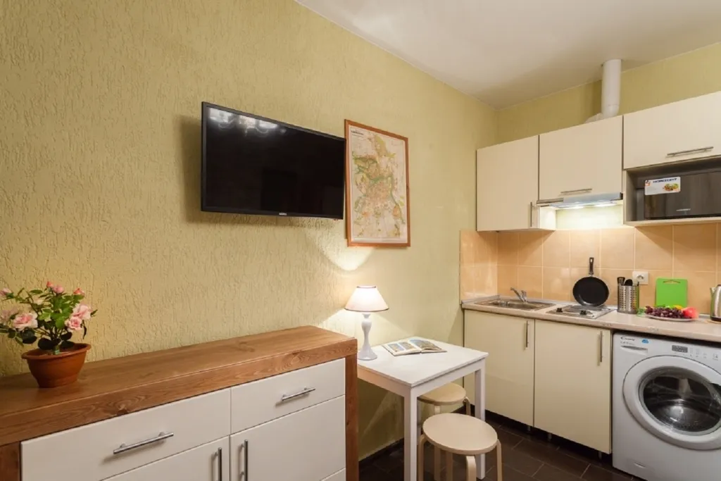 Квартира Квартира Двухместная студия у Технологического института — Санкт-Петербург