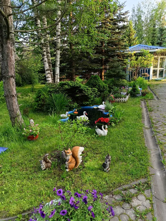 Коттедж Уютный загородный домик среди елок рядом с городом — Янино-1