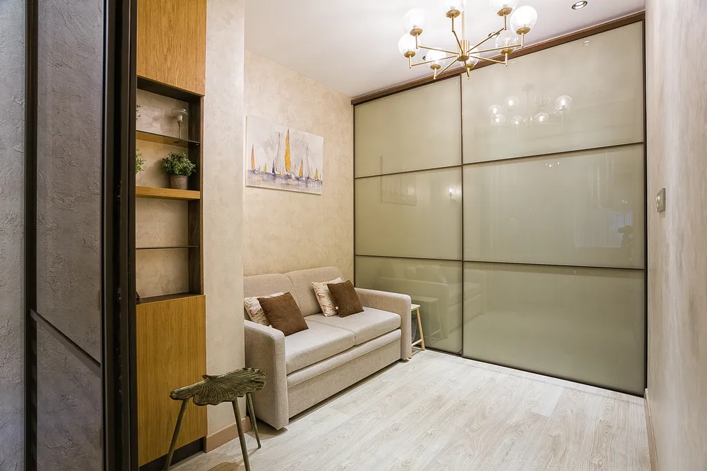 Апартамент с отдельной спальней и с детской спальней, большой террасой