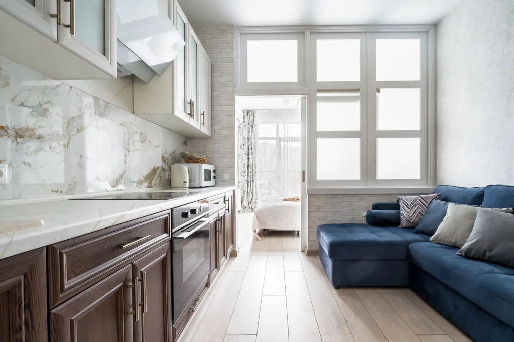 Уютная квартира с видом на горы