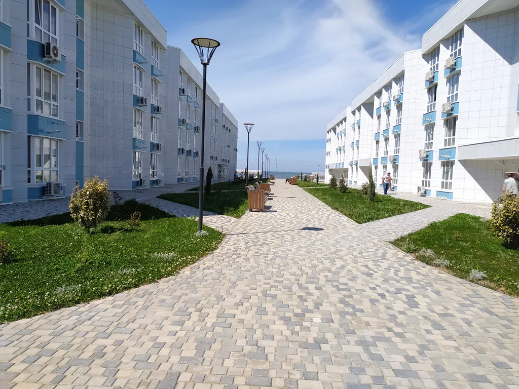 Квартира Квартира-студия возле моря с бассейном в Адмиральской Лагуне — Севастополь