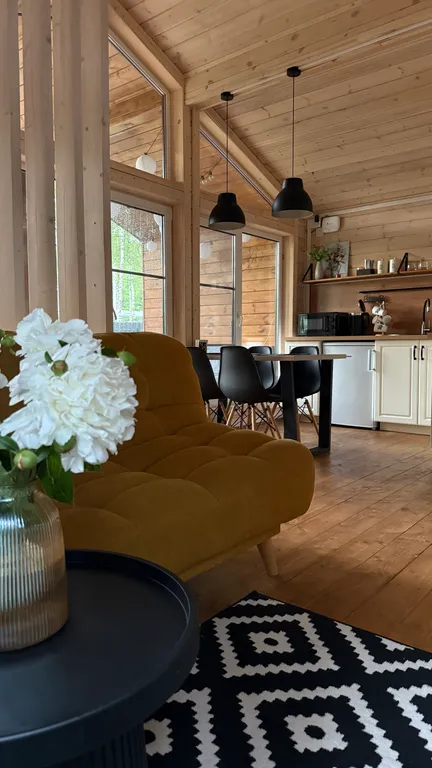 Барнхаус с панорамными окнами Campbin