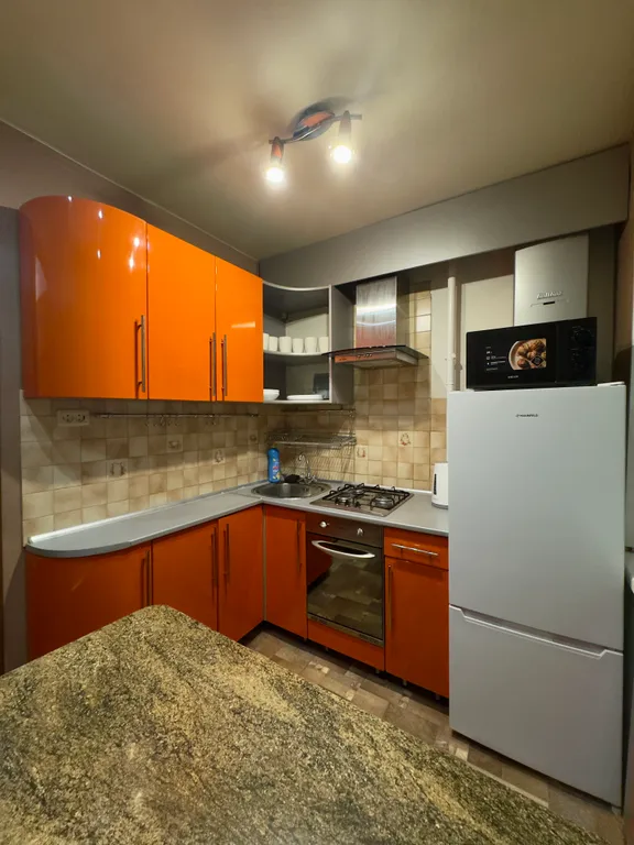 Трехкомнатная квартира в центре города