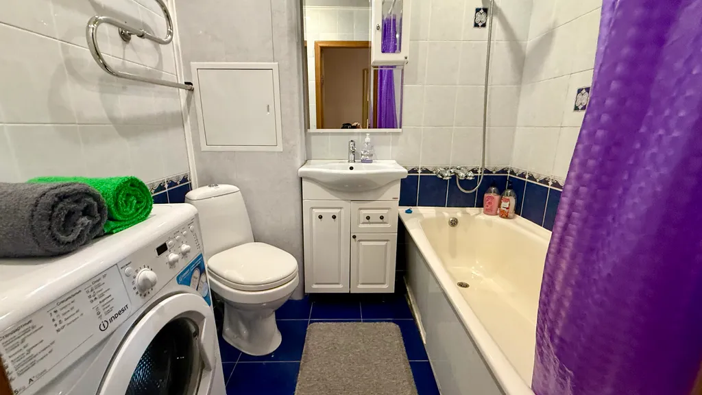 Однокомнатная квартира с видом на Обь