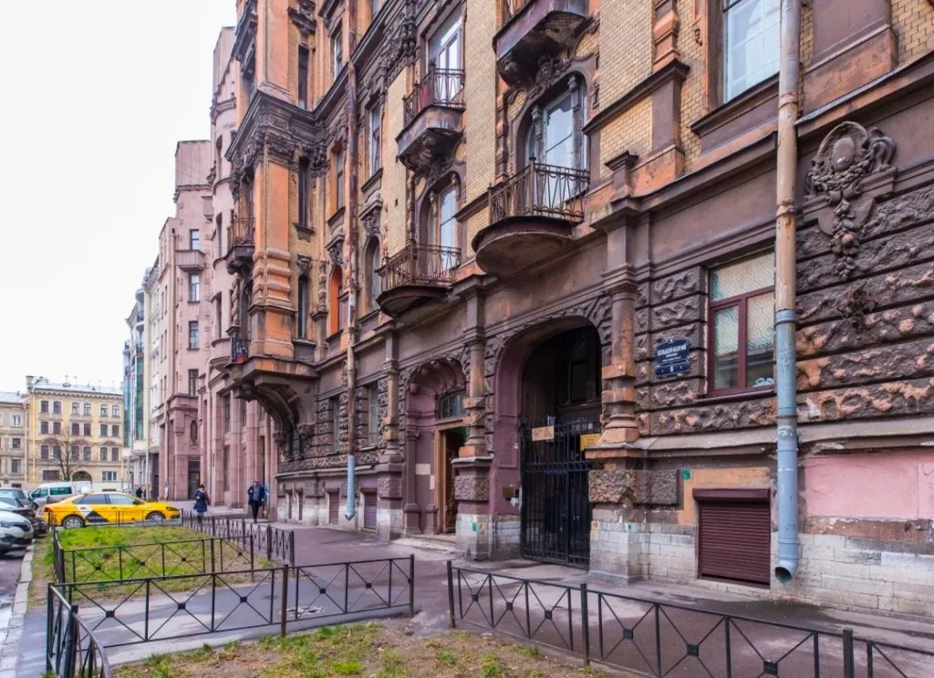 Квартира Квартира Просторный номер на троих человек — Санкт-Петербург