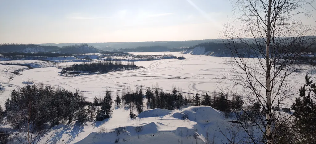 Панорамный дом с баней