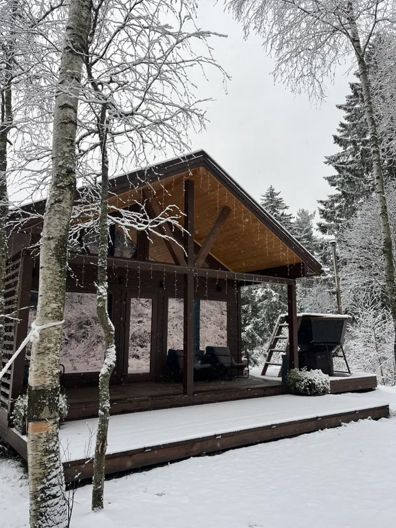 Дом у скалы